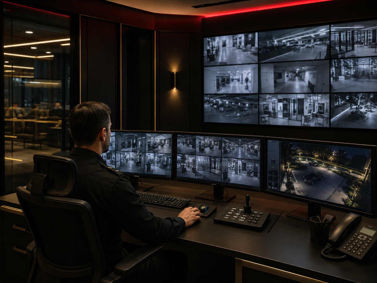 Centro de monitoreo CCTV